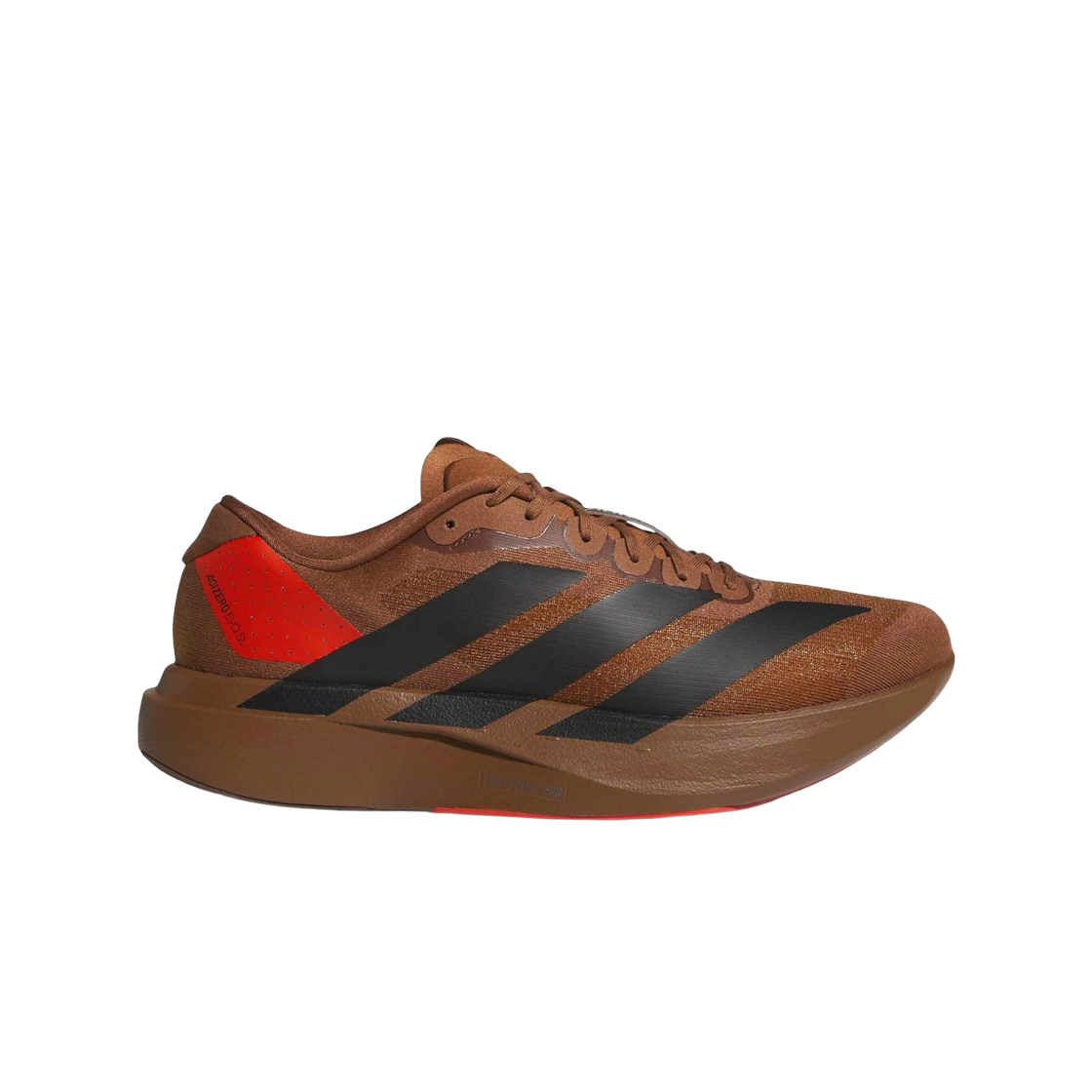 아디다스 x 퍼렐 윌리엄스 휴먼레이스 아디제로 EVO SL 프리러브드 브라운 레드(Adidas x Pharrell Williams Humanrace Adizero EVO SL Preloved Brown Red)