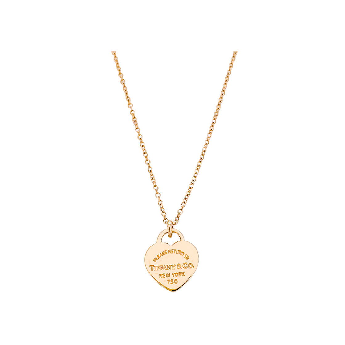 티파니앤코 리턴 투 티파니 하트 태그 펜던트 네크리스 18K 로즈골드(6ET0529)(Tiffany & Co. Return to Tiffany Heart Tag Pendant Necklace in 18K Rose Gold)