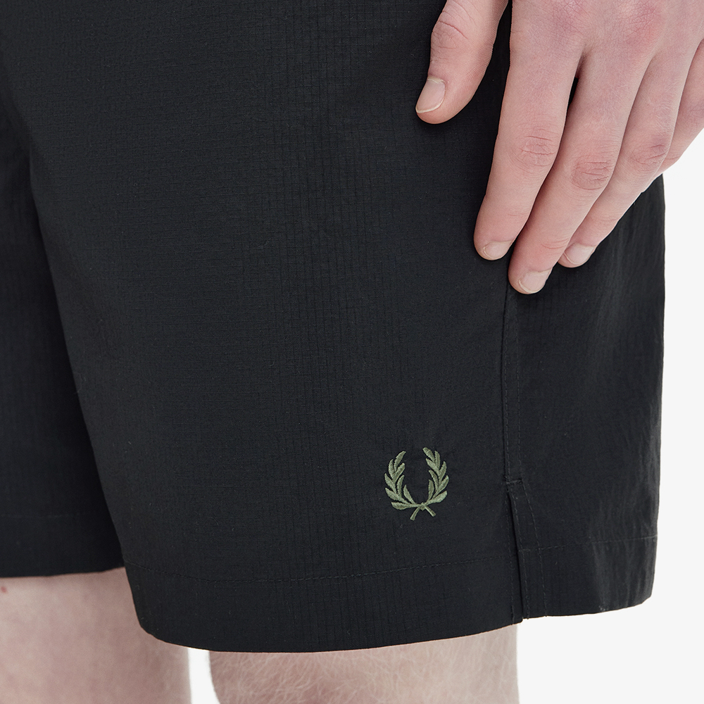 프레드페리 립스탑 쇼츠 블랙(Fred Perry Ripstop Shorts Black) - 4