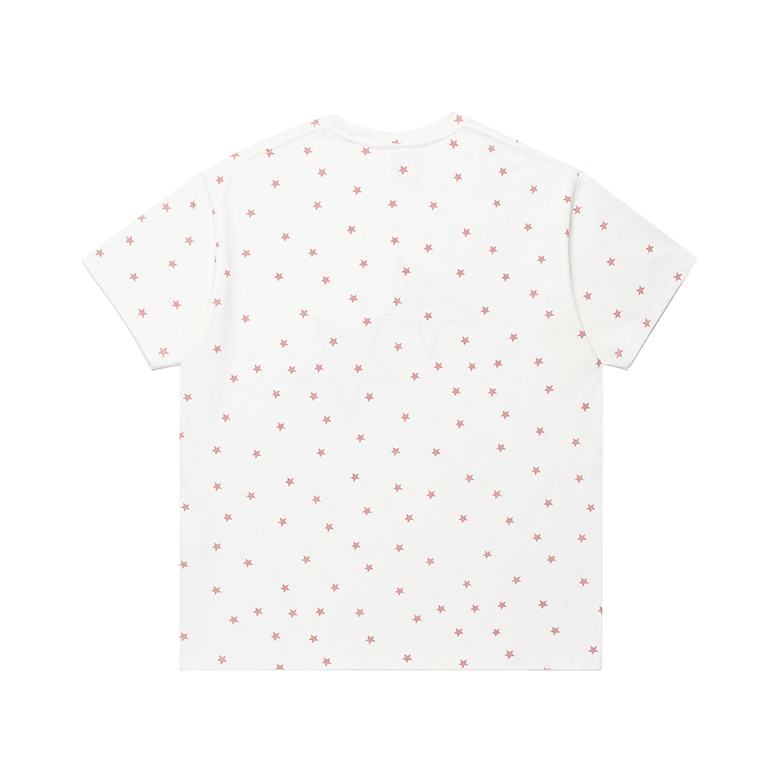 카비시 트윈 스타 스트라이프 아플리케 숏슬리브 티셔츠 화이트(CAVISH Twin Star Striped Applique SS Tee White) - 2