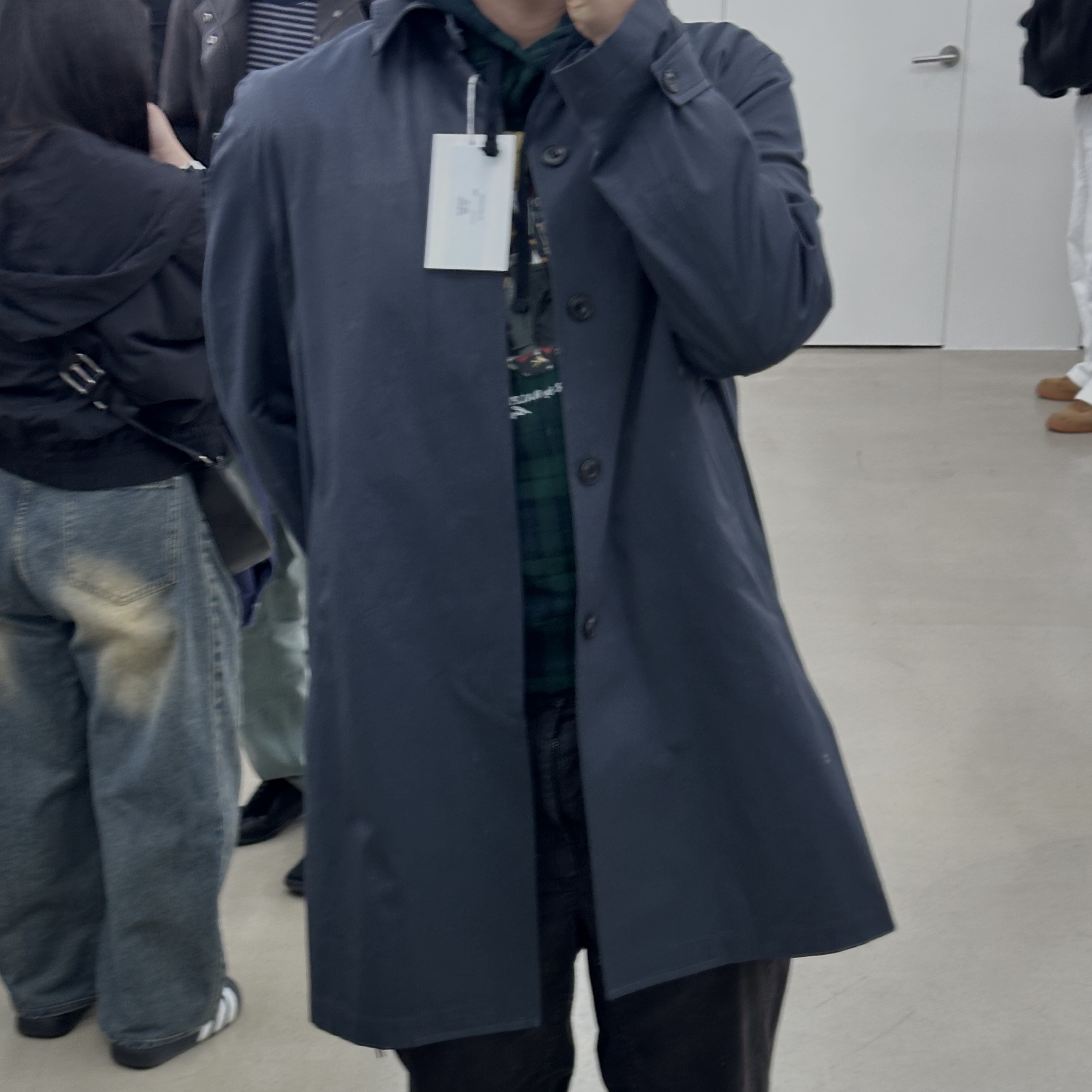 C.P. Company Flatt Nylon Loose Cargo Pants Black - 23FW 착용 스타일 - 3