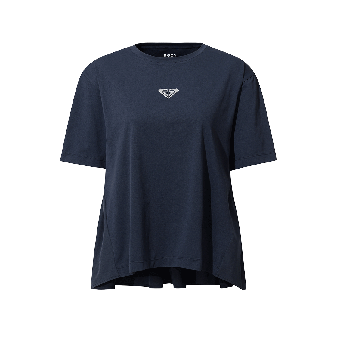 록시 플리츠 반팔 티셔츠 (RG21RE547NAV)(ROXY Pleats Short Sleeve T-Shirt (RG21RE547NAV)) - 1