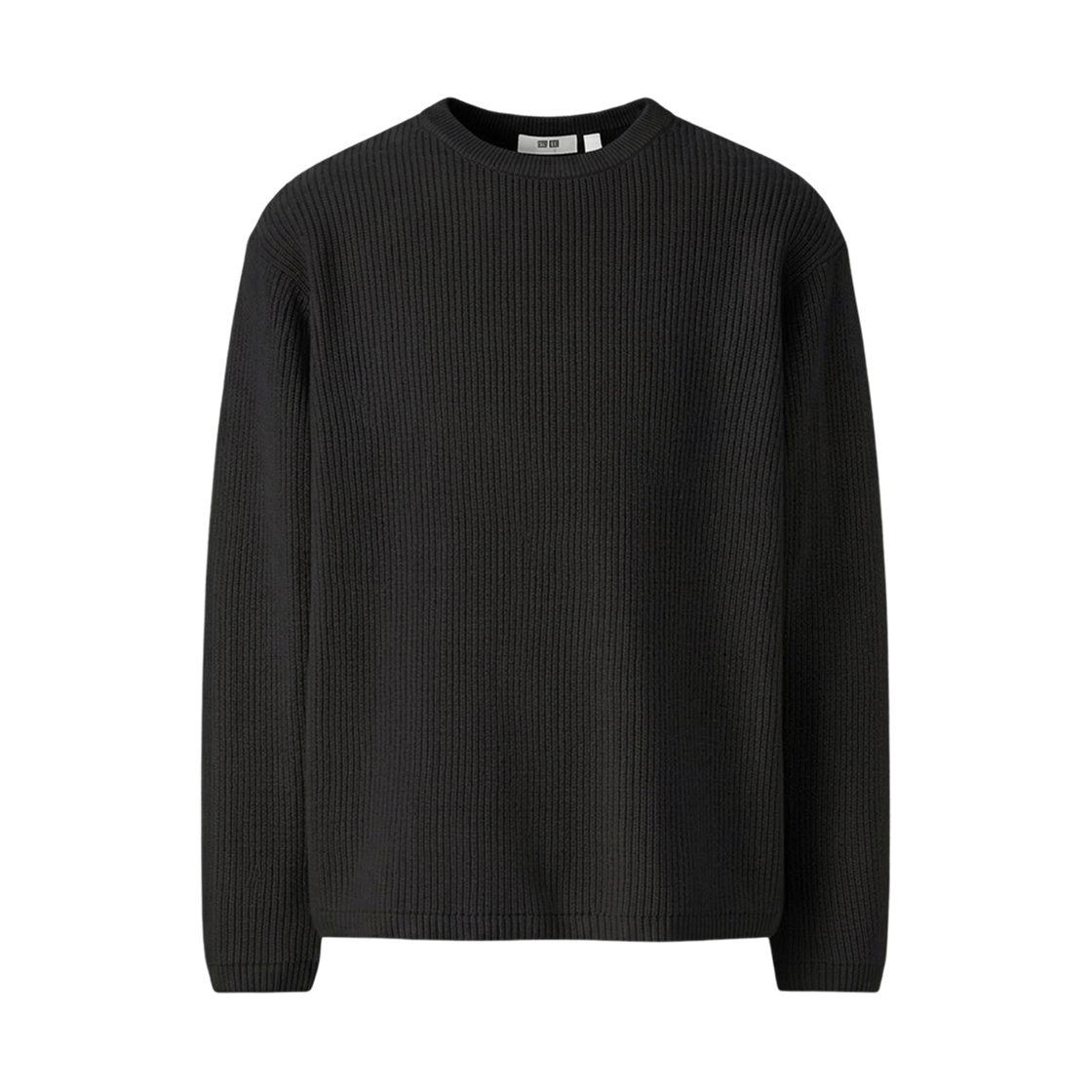유니클로 U 크루넥 스웨터 블랙(Uniqlo U Crewneck Sweater Black)