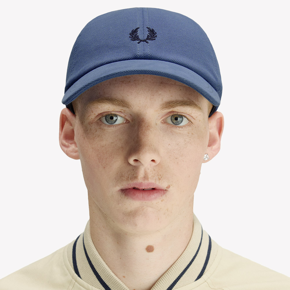 [KREAM 단독] 프레드페리 피케 클래식 캡 에이스블루 테니스블루([KREAM 단독] Fred Perry Pique Classic Cap Ace Blue / Tennis Blue) - 2