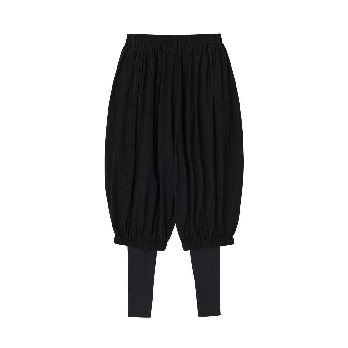 송지오 컬렉션 바이어스 사루엘 팬츠 블랙(SONGZIO COLLECTION Bias Sarouel Pants Black) - 2