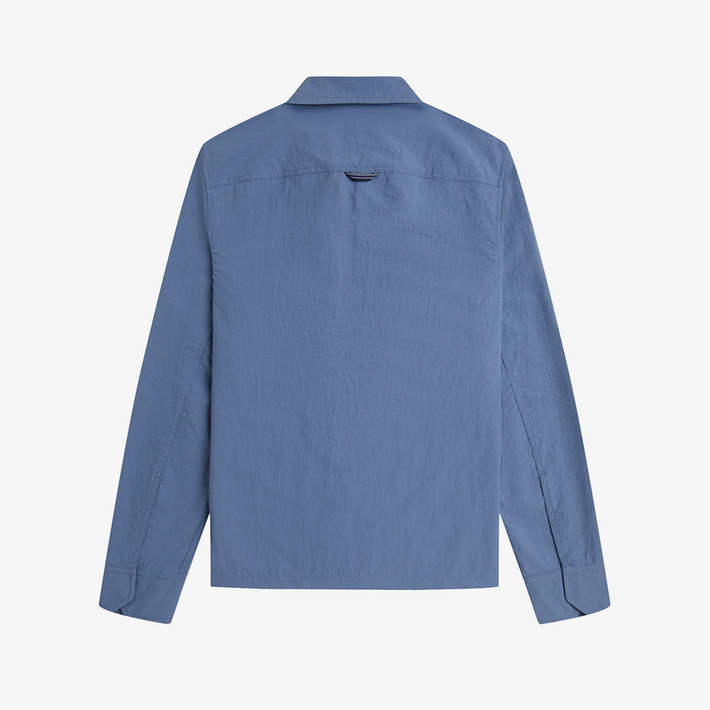 프레드페리 립스탑 포켓 오버셔츠 에이스 블루(Fred Perry Ripstop Pocket Overshirt ACE Blue) - 6
