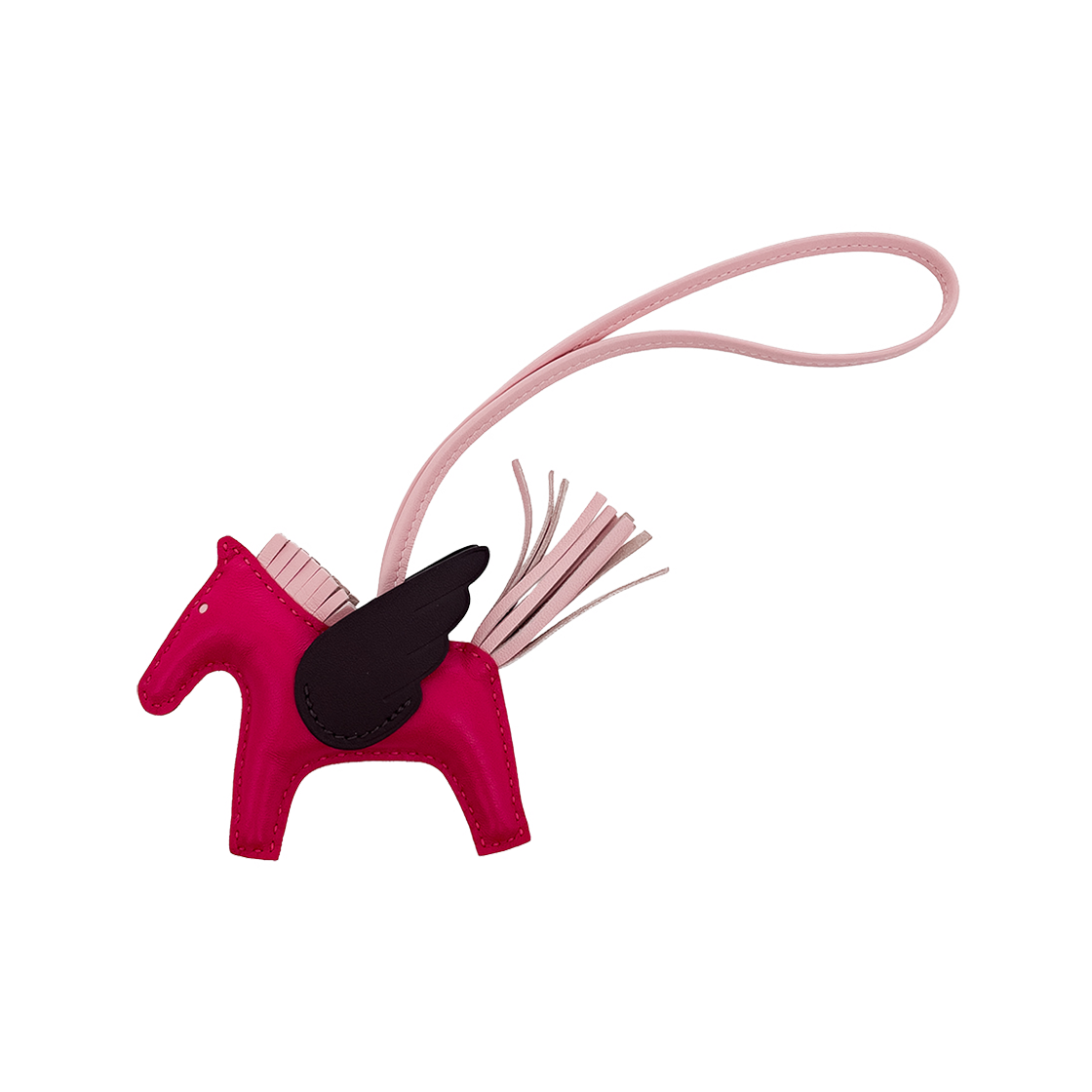 ITW85NHDJTVP Hermes Pegasus Rodeo PM Framboise/Rose Sakura/Rouge Sellier