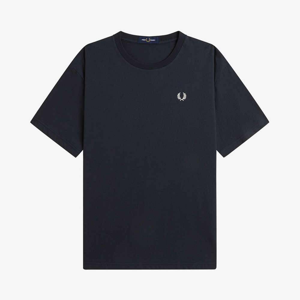 프레드페리 우먼즈 크루넥 티셔츠 네이비(Fred Perry Crew Neck T-Shirt Navy) - 5