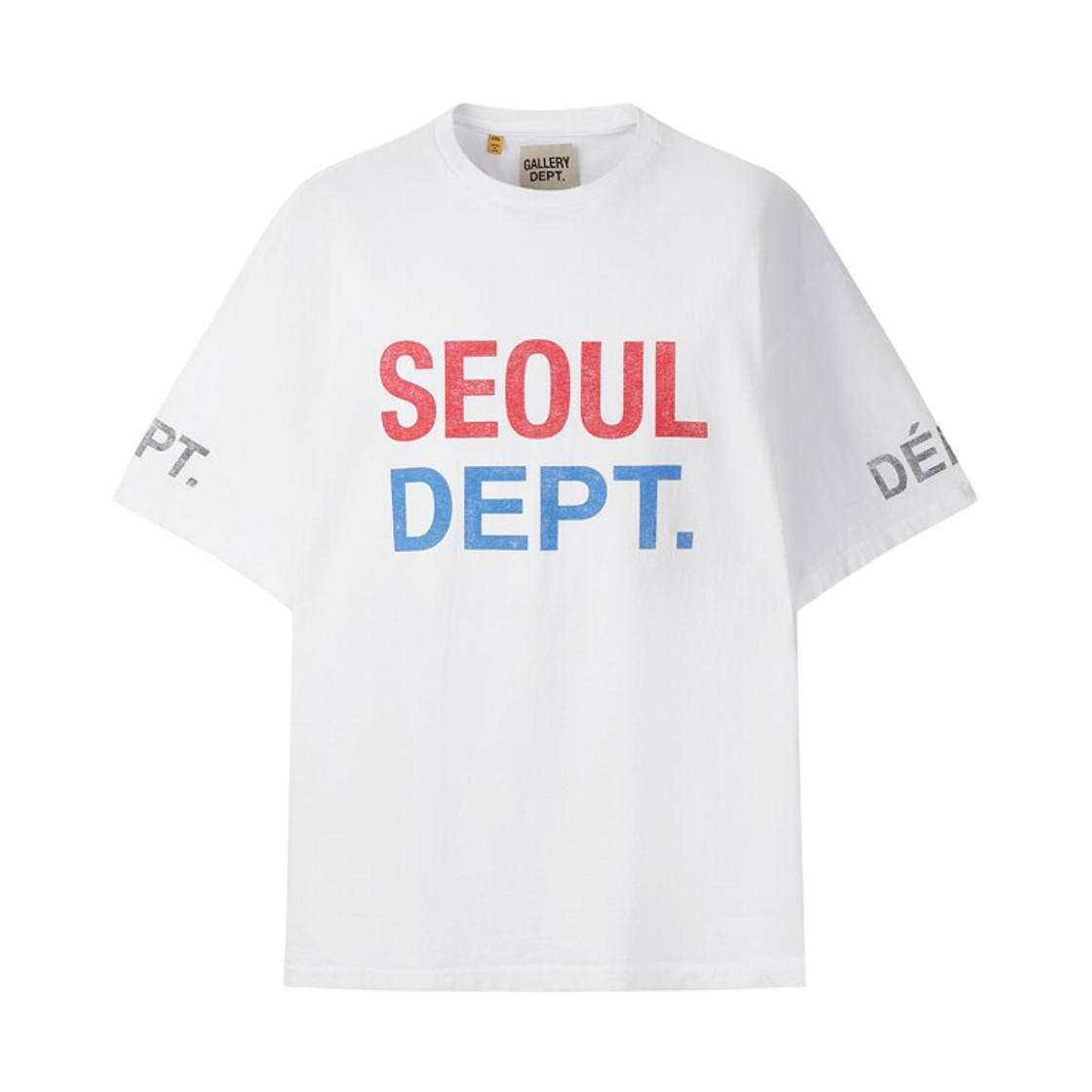 갤러리 디파트먼트 서울 디파트먼트 티셔츠 화이트(Gallery Dept. Seoul Dept. T-Shirt White)