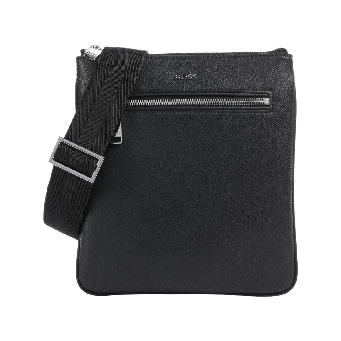 휴고 보스 레더 숄더백 블랙(Hugo Boss Leather Shoulder Bag Black)