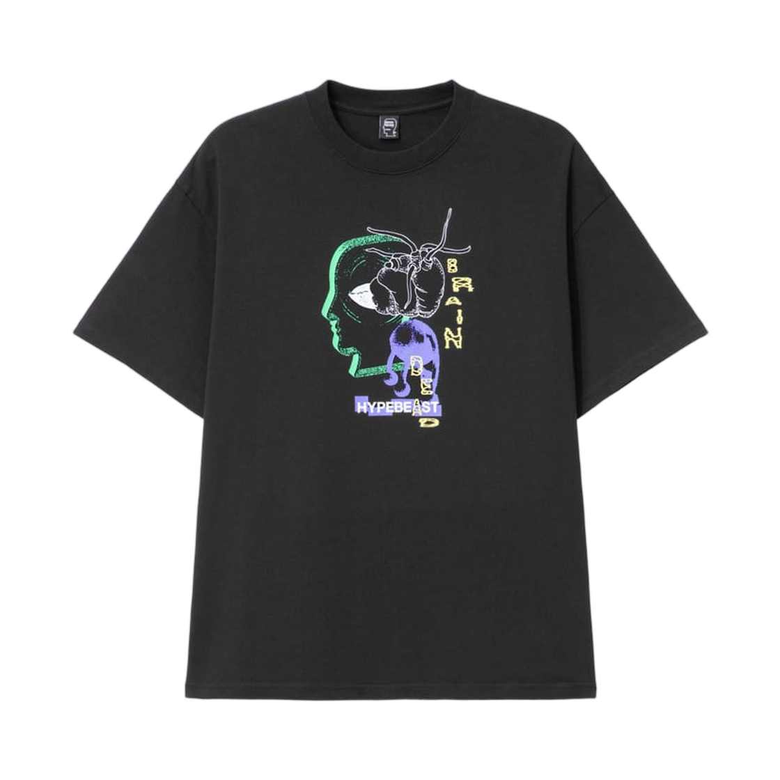 브레인 데드 x 하입비스트 20주년 기념 티셔츠 블랙(Brain Dead x Hypebeast 20th Anniversary T-Shirt Black)