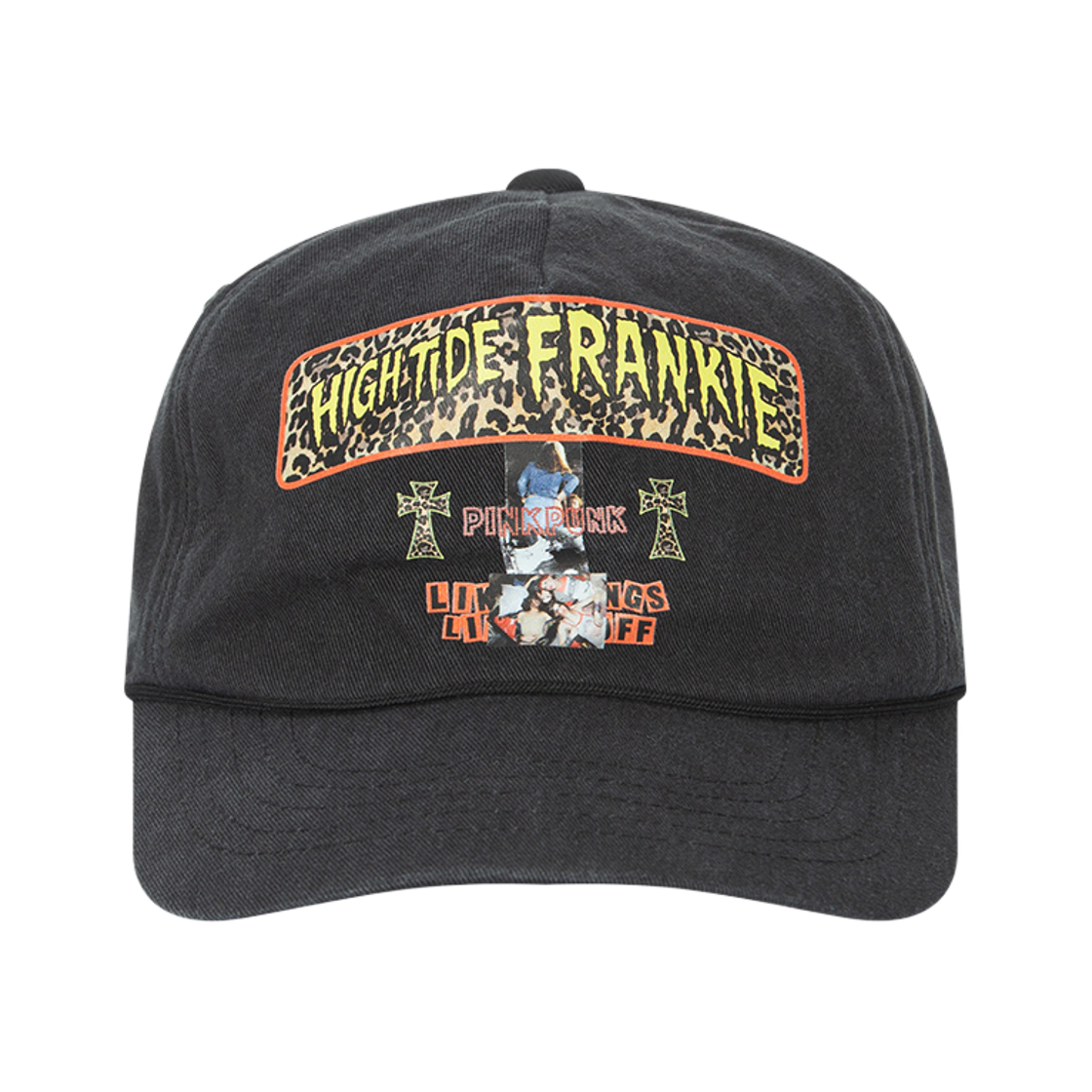 HF26AAC010BK HIGHTIDE FRANKIE Pink Punk Cap