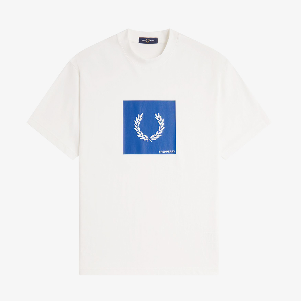 프레드페리 박스 그래픽 티셔츠 스노우 화이트(Fred Perry Box Graphic T-Shirt Snow White) - 5