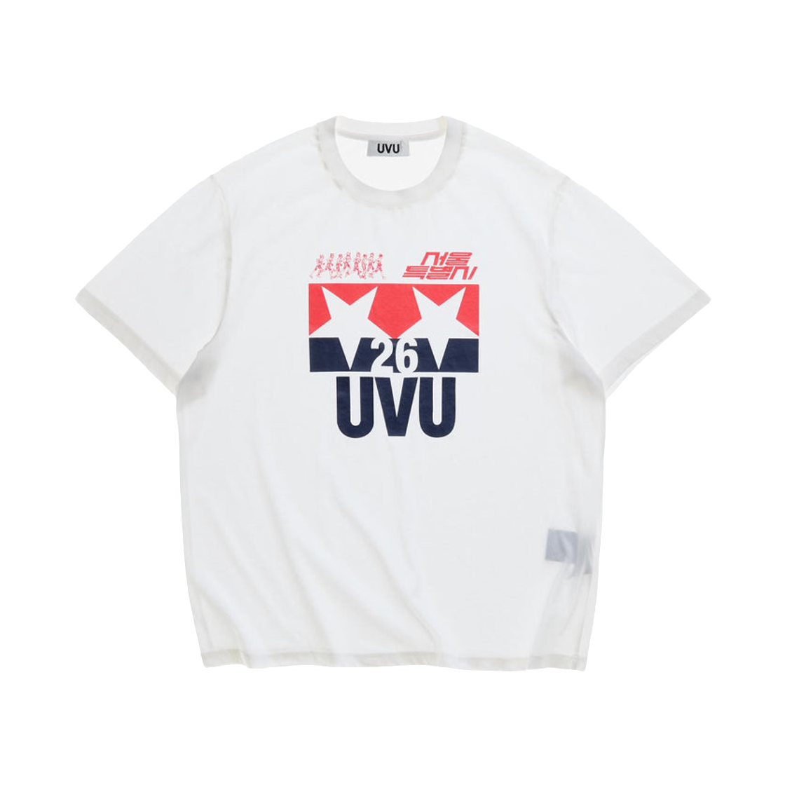 UVU 서울 '26 티셔츠 화이트(UVU Seoul '26 T-Shirt White)
