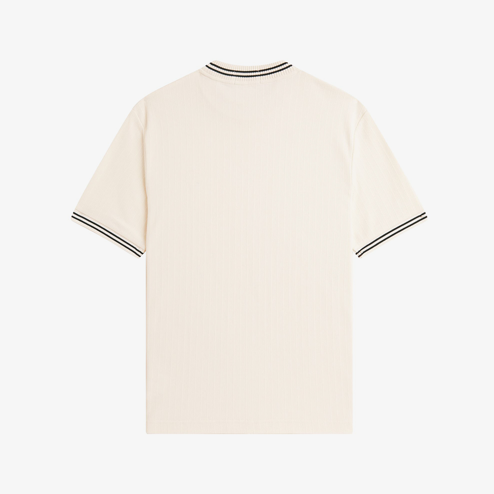 프레드페리 립 저지 티셔츠 에크루(Fred Perry Ribbed Jersey T-Shirt Ecru) - 6