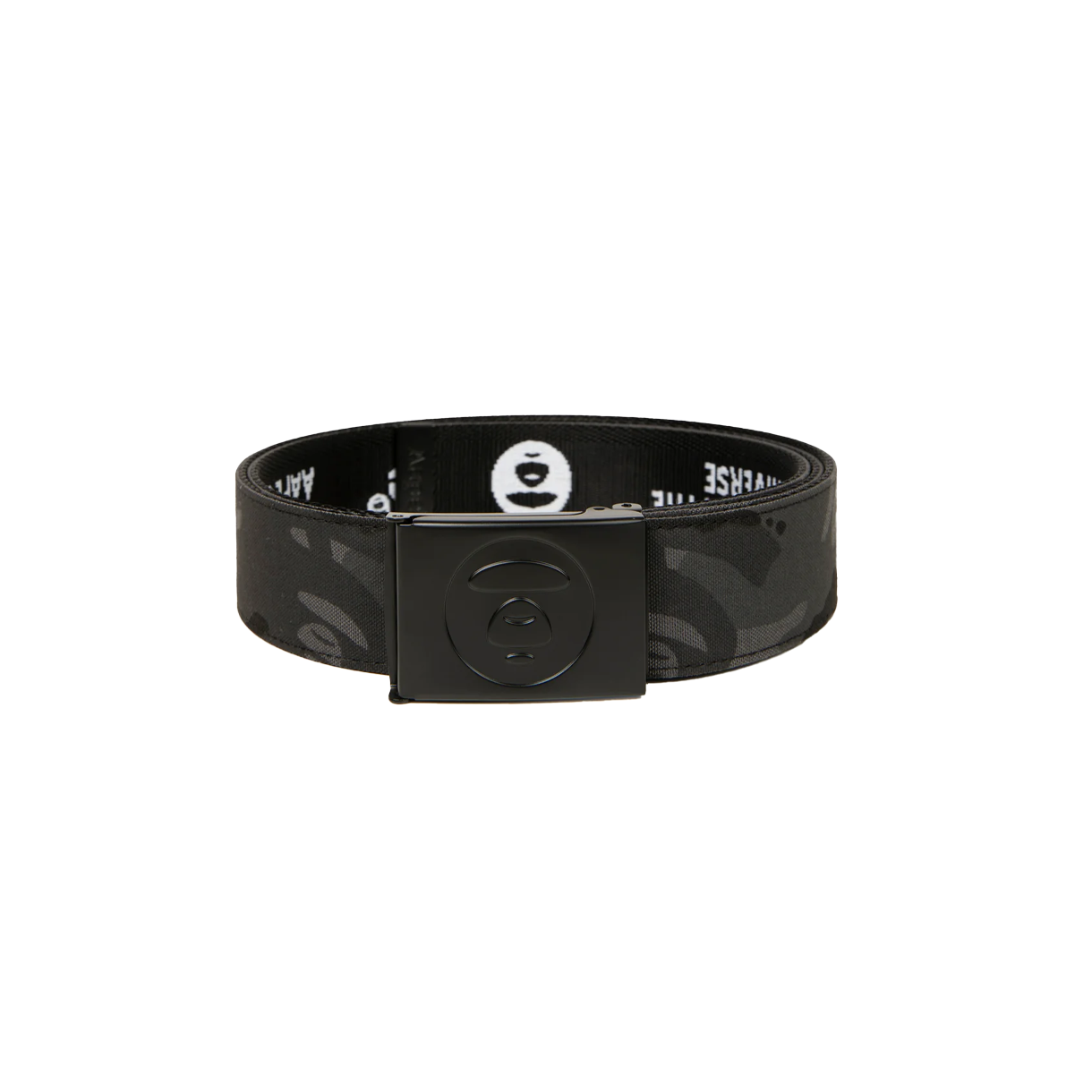 에이프 메인 맨 벨트 블랙 - 26SS(AAPE Main Men Belt Black - 26SS)