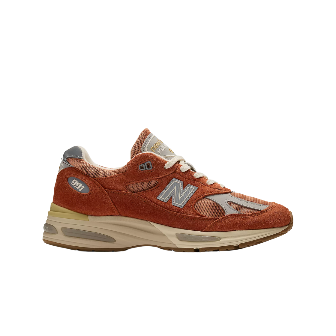 뉴발란스 991v2 메이드 인 UK 포터스 클레이 로우 시에나(New Balance 991v2 Made in UK Potters Clay Raw Sienna)
