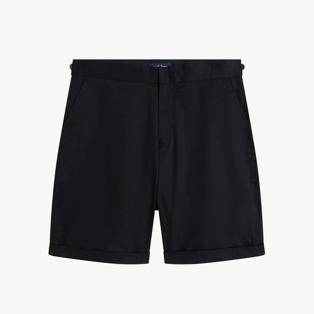프레드페리 트윌 쇼츠 블랙(Fred Perry Twill Shorts Black) - 5