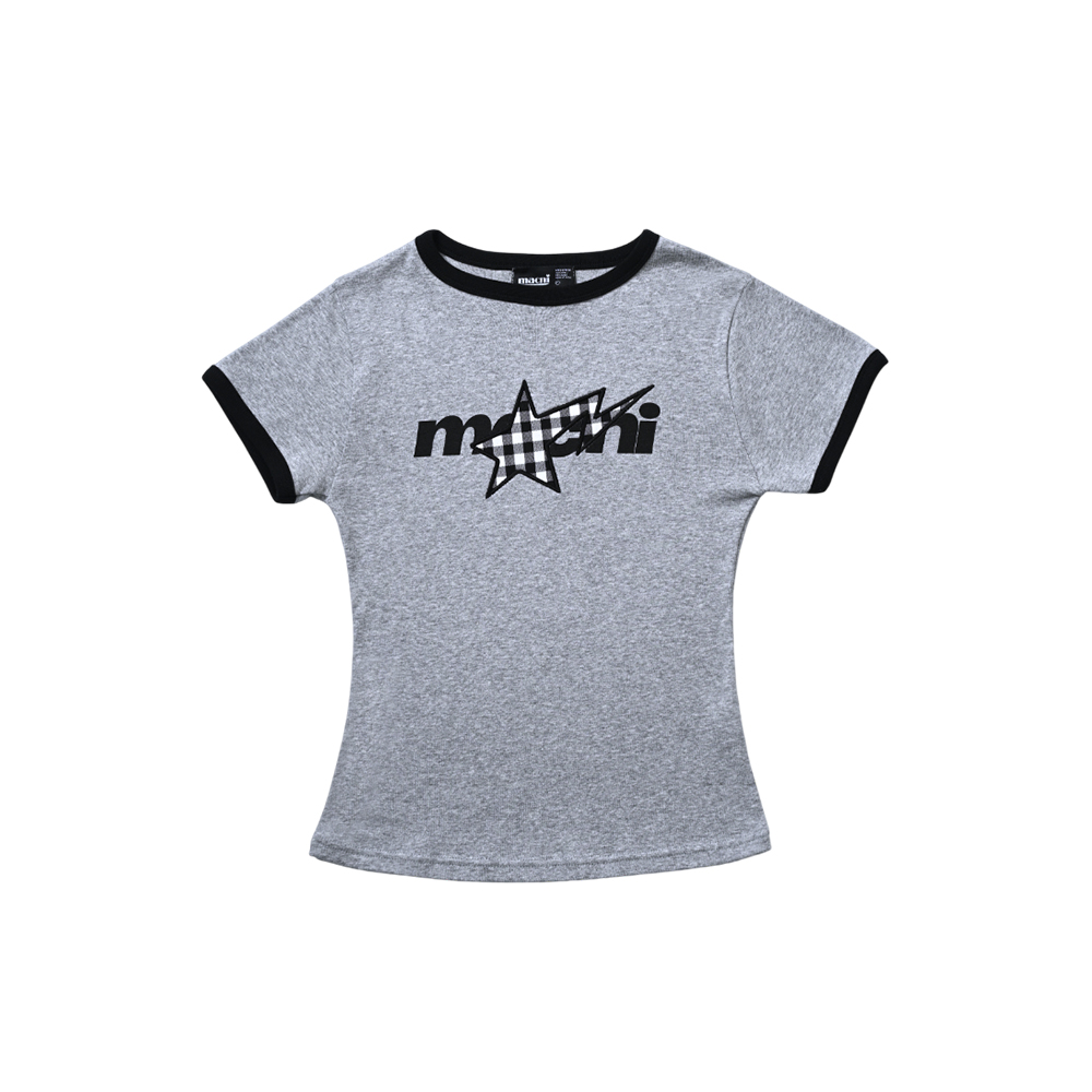 마크니 슈팅 스타 슬림 핏 티셔츠 멜란지(MACNI Shooting Star Slim Fit T-Shirt Melange) - 3