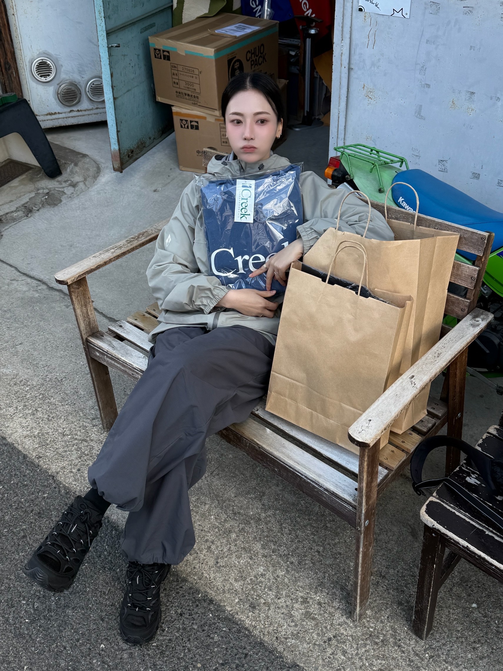 Merrell Moab 3 Syn Gtx Triple Black - 26SS 착용 스타일 - 2