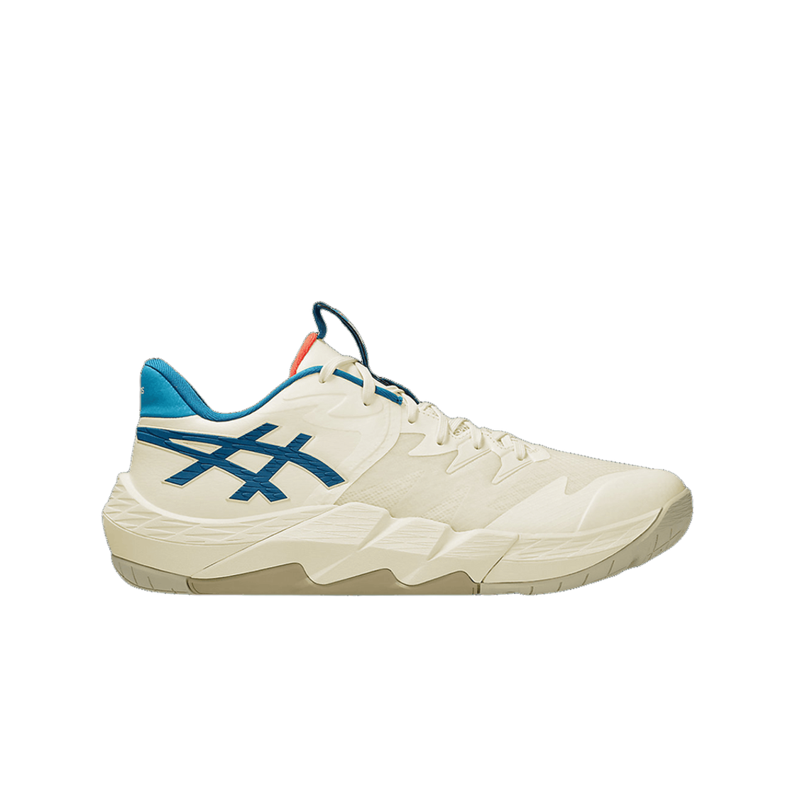 1063A083-750 Asics Unpre Ars  Low 2 Ivory Deep Sea Teal - D Standard