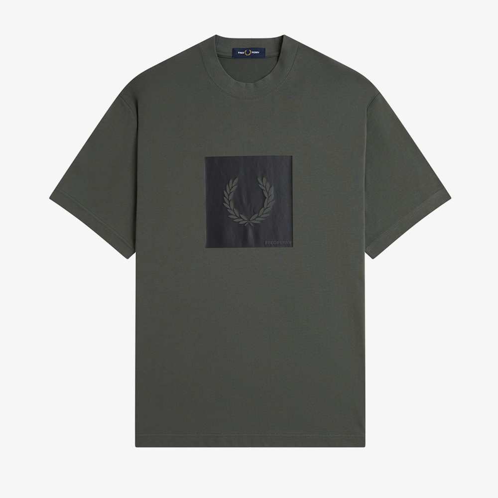 프레드페리 박스 그래픽 티셔츠 필드그린(Fred Perry Box Graphic T-Shirt Field Green) - 5
