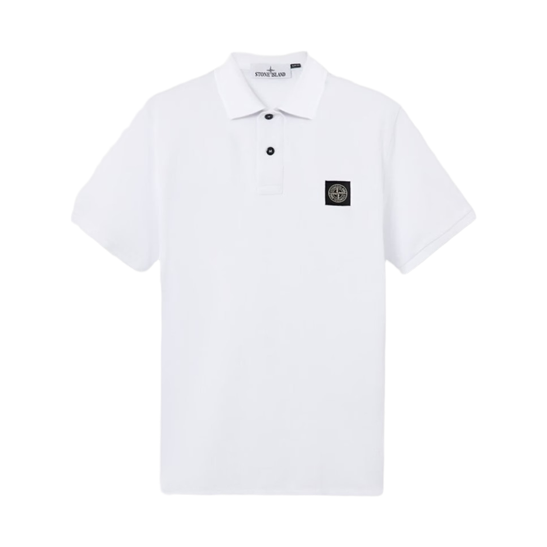 L1S1522000-08S0017-V1001 Stone Island 2200008 Slim PK Polo T-Shirt White - 26SS