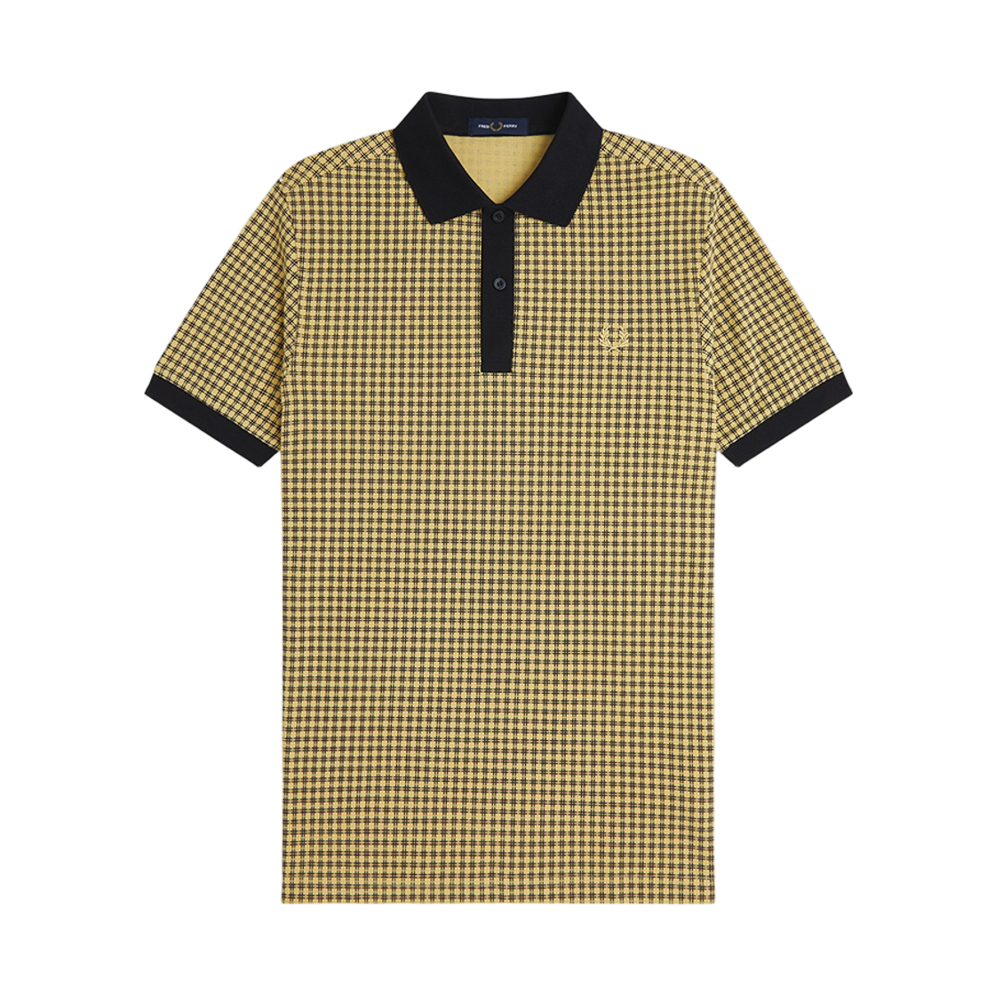 프레드페리 크로스 프린트 폴로 셔츠 블랙(Fred Perry Cross Print Polo Shirt Black)