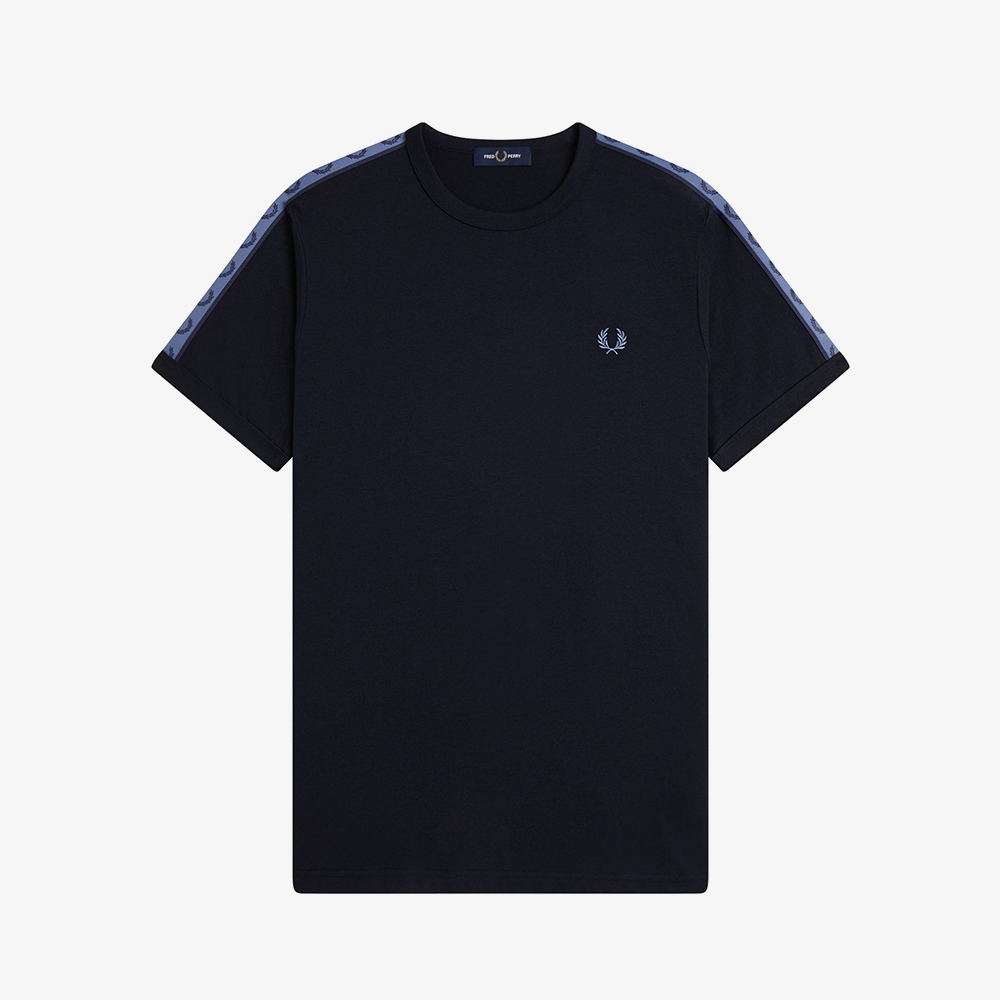 프레드페리 컨트라스트 테잎 링어 티셔츠 네이비 에이스블루(Fred Perry Contrast Tape Ringer T-Shirt Navy ACE Blue) - 5