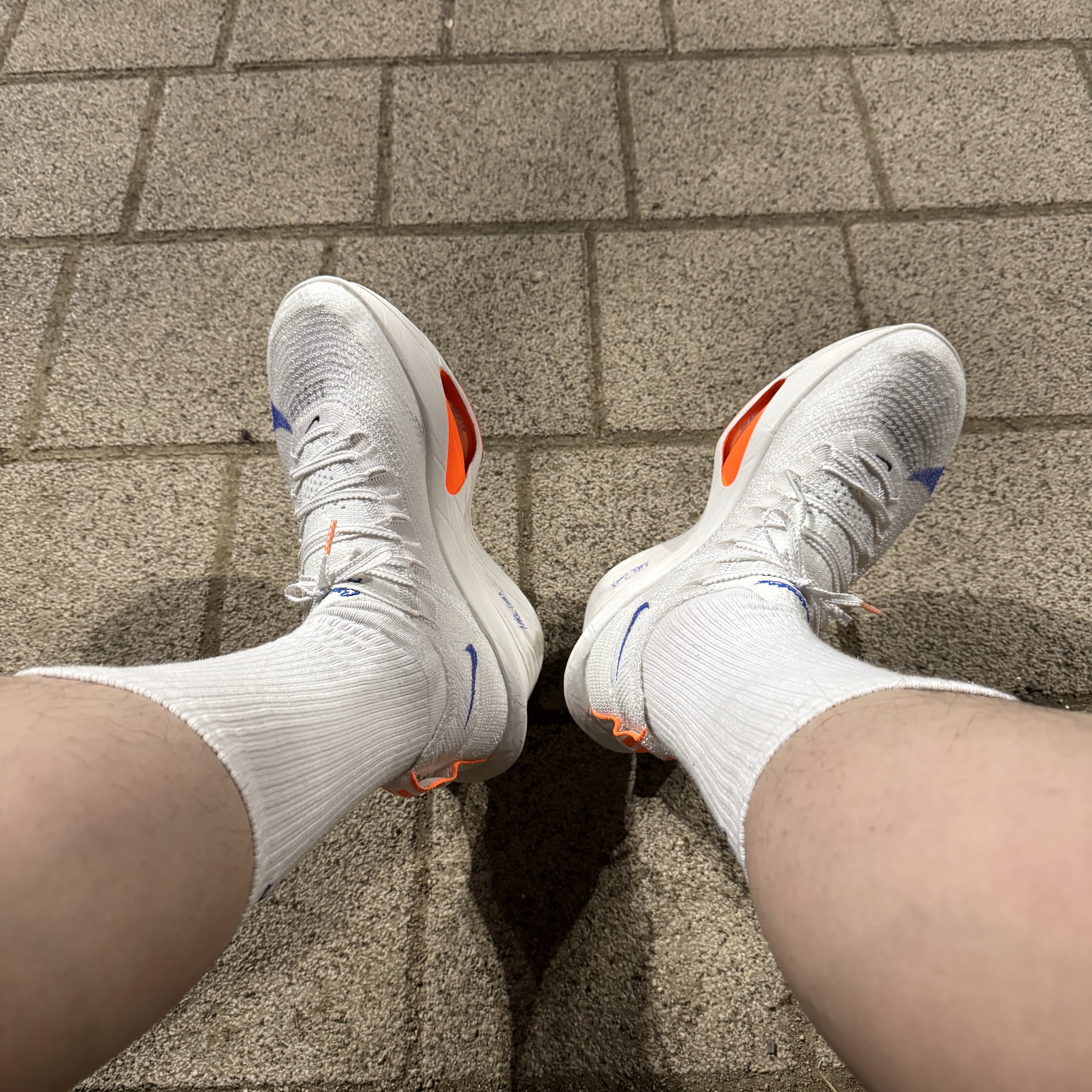 Nike Air Zoom Alphafly Next% 3 Blueprint 착용 스타일