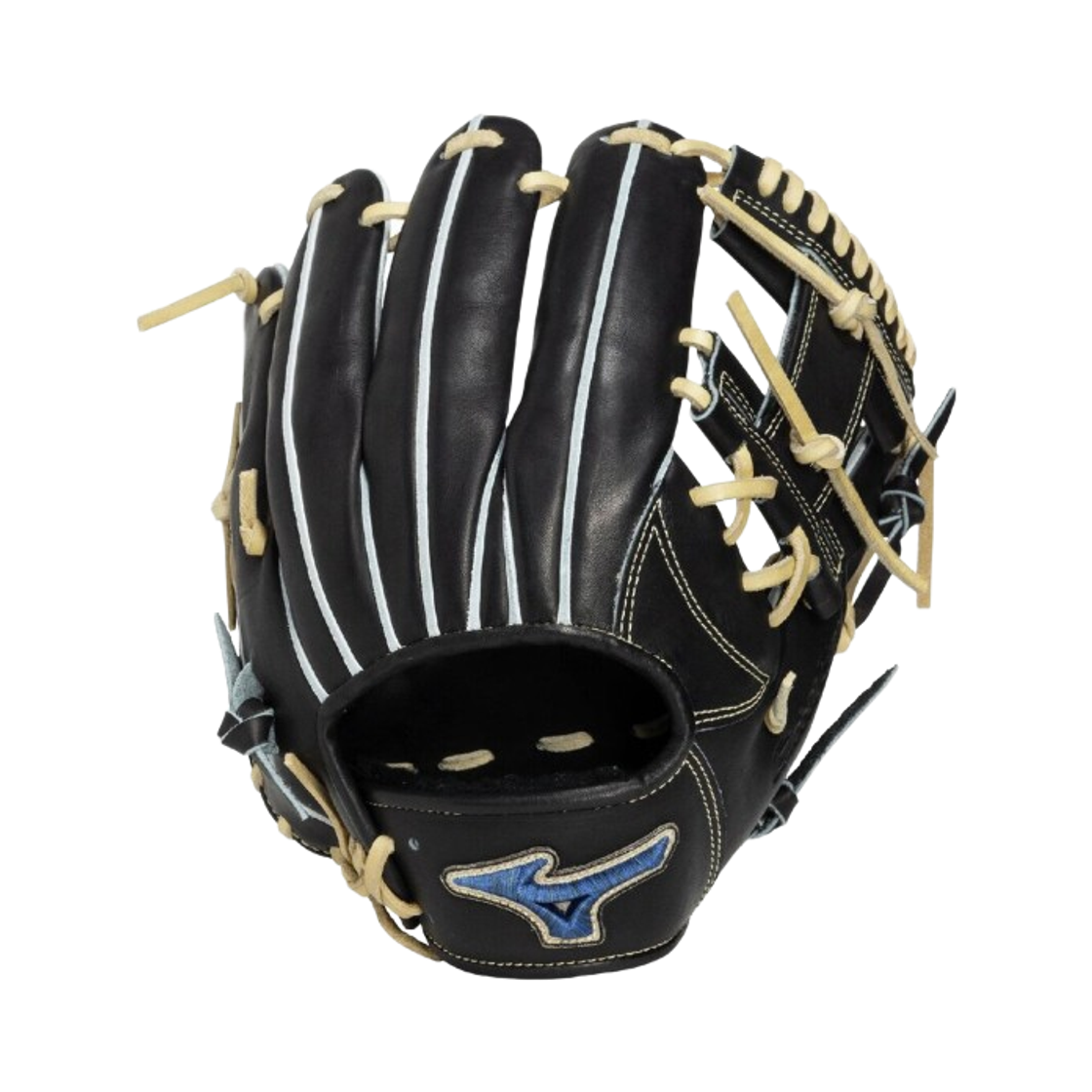 미즈노 글로벌 엘리트 프로 하드볼 내야수용 GE-M6 타입 글러브 10 블랙 블론드(Mizuno Global Elite Pro Hardball Infielder's GE-M6 Type Glove 10 Black Blonde)