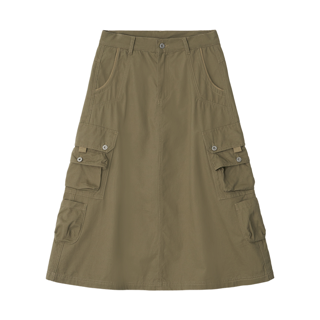 CN26SS-SK04CHA CONY Multi Pocket Cargo Skirt / Beige