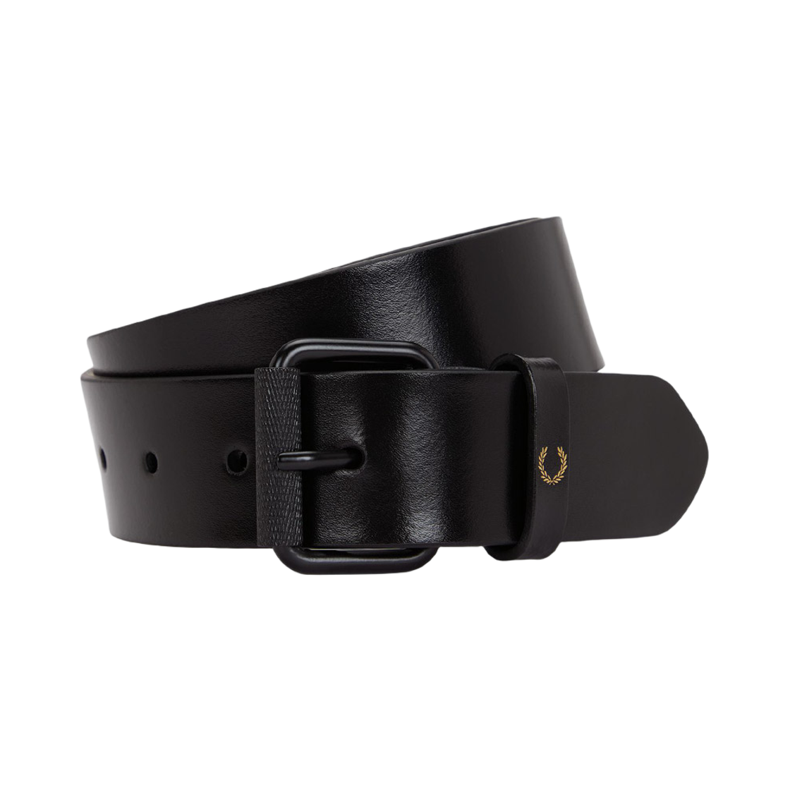 CFPU2611251-102 Fred Perry Classic Leather Belt Black