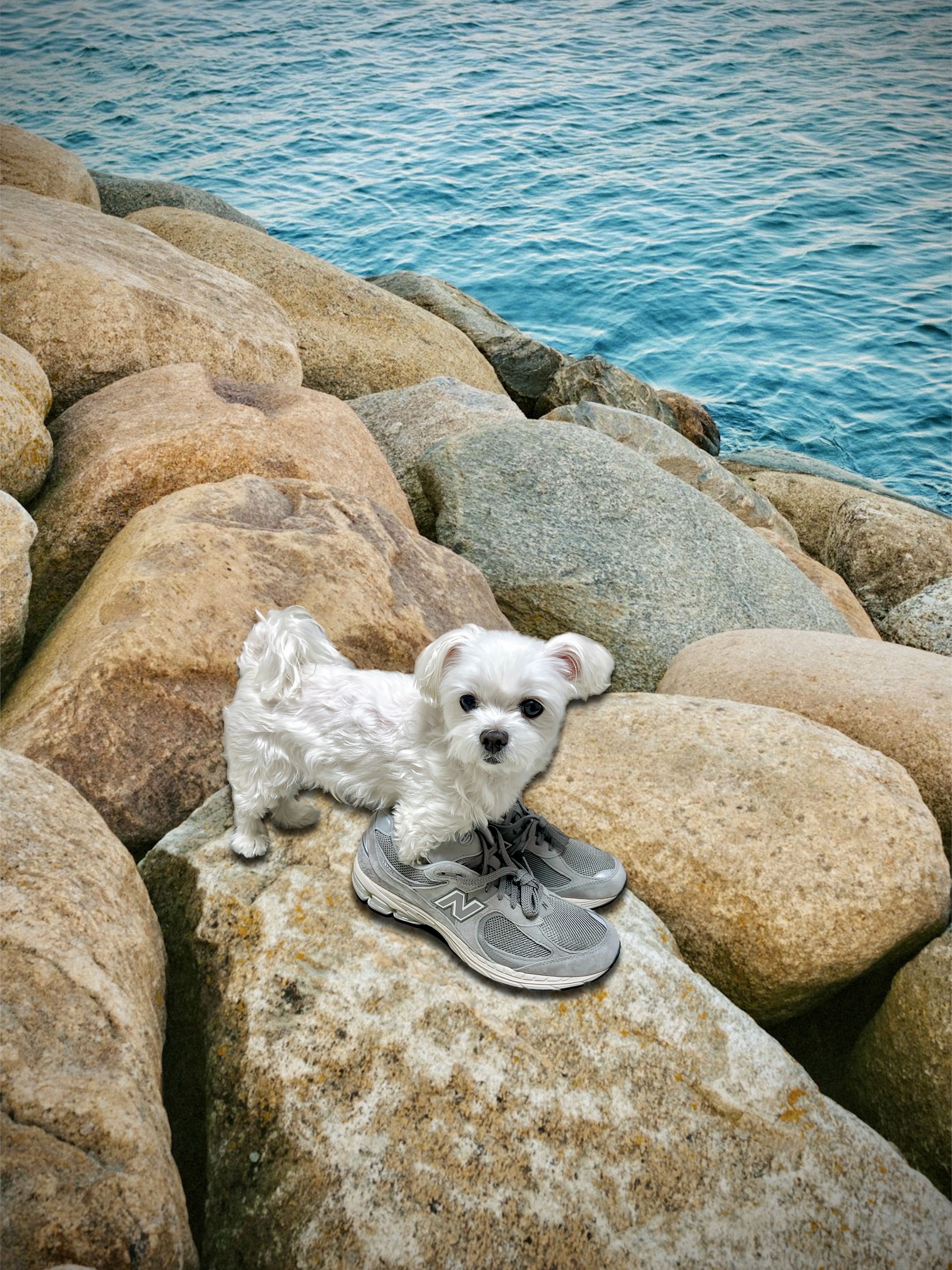 New Balance 2002R Grey 착용 스타일 - 2