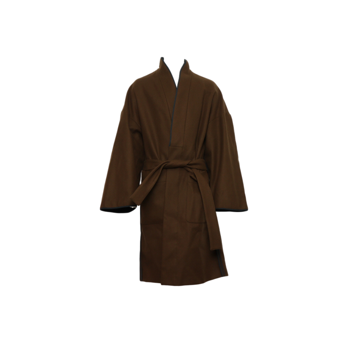 르메르 M203 CO152 LF505 브라운 울 혼합 남성 코트 자켓aa61568(LEMAIRE M203 Brown Wool Blend Men's Coat Jacket)