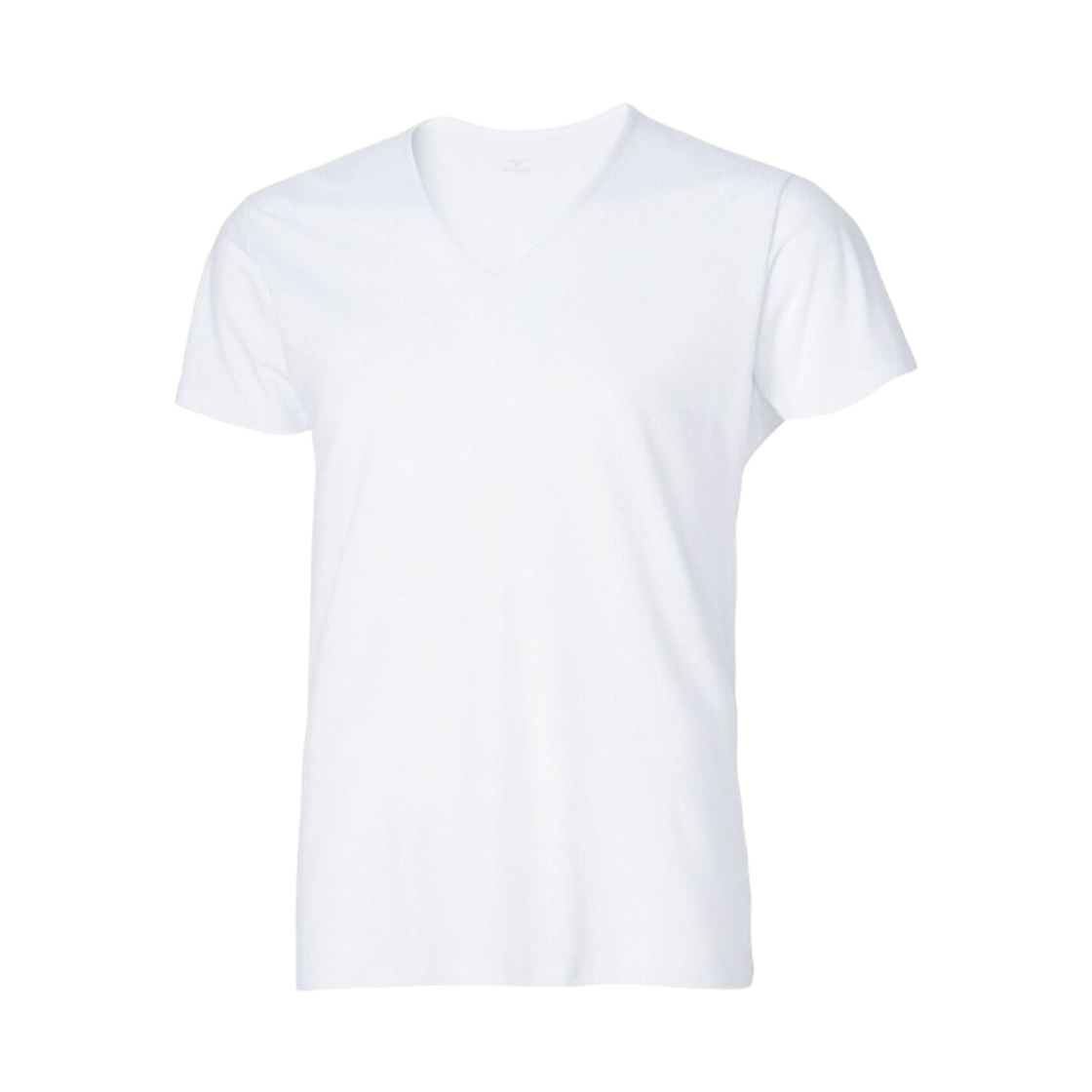 C2JAD12201 Mizuno Premier 365 Inner Deo Long V-Neck Short Sleeve Shirt White