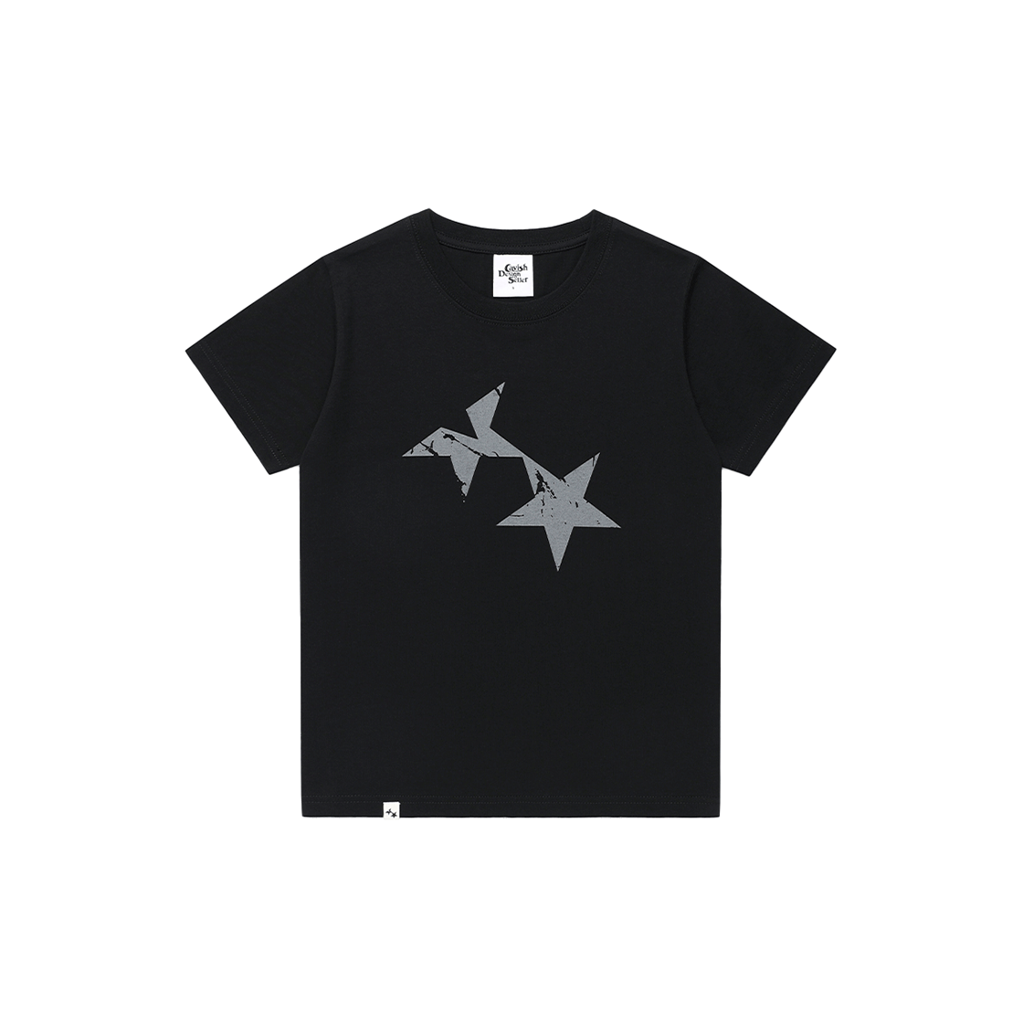 카비시 W 트윈 스타 숏슬리브 티셔츠 블랙(CAVISH W Twin Star SS Tee Black)