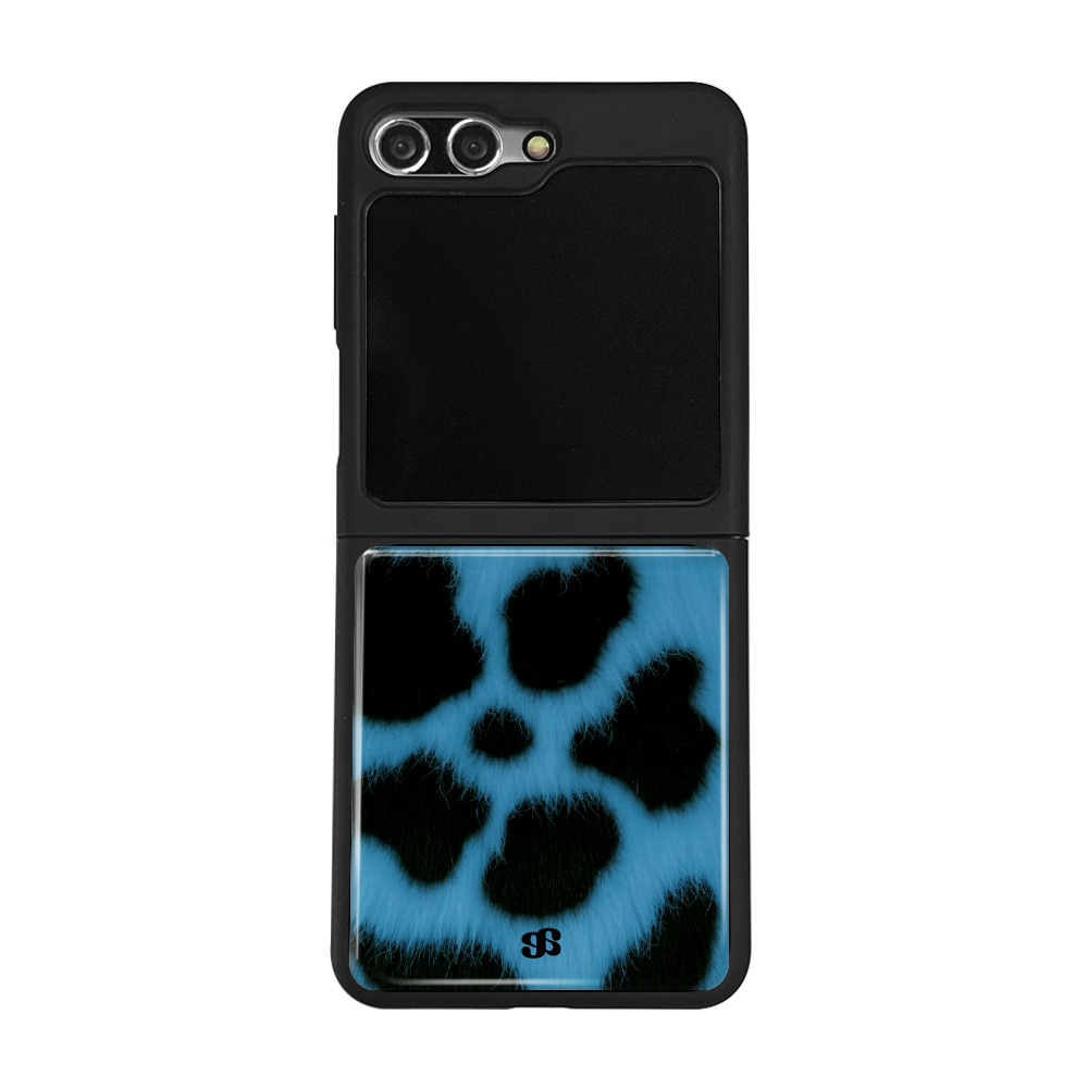 어프어프 플로라 퍼 블루 에폭시 범퍼 케이스(earpearp Flora Fur Blue Epoxy Bumper Case) - 2