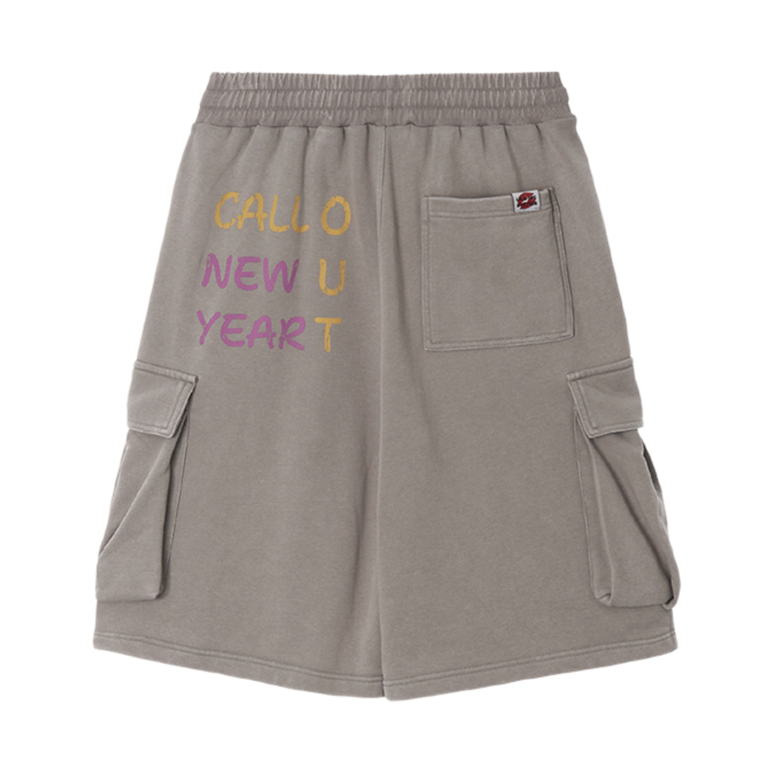 콜아웃뉴이어 샤라웃 투 코니 카고 스웻 쇼츠 / 빈티지 핑크(CONY Shout Out CONY Cargo Sweat Shorts / Vintage Pink) - 2