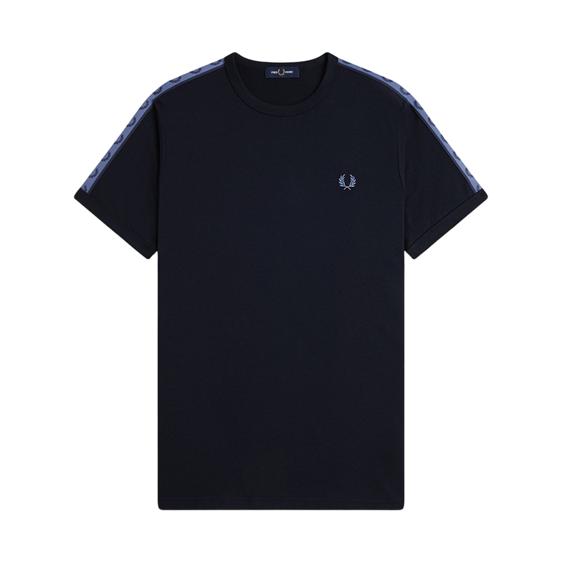 프레드페리 컨트라스트 테잎 링어 티셔츠 네이비 에이스블루(Fred Perry Contrast Tape Ringer T-Shirt Navy ACE Blue)