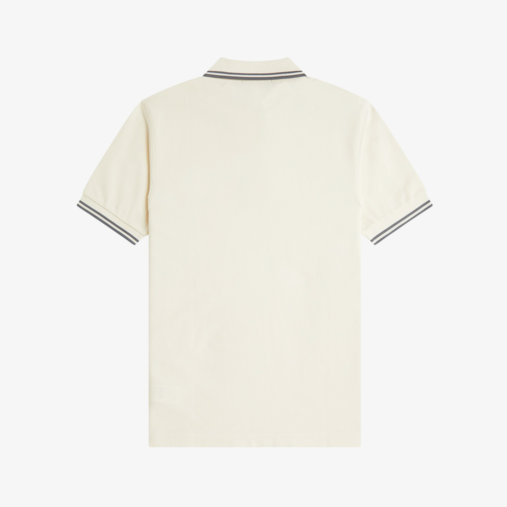 프레드페리 M3600 트윈 팁 프레드페리 셔츠 에크루 스톡포트블루(Fred Perry Twin Tipped Fred Perry Shirt Ecru Stockport Blue) - 5
