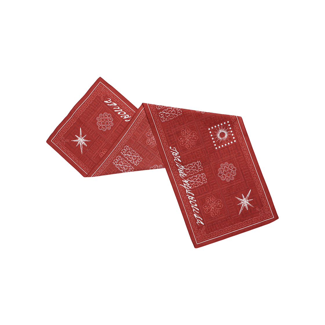 더바이닐하우스 반다나 헤어 스카프 레드(Thevinylhouse Bandana Hair Scarf Red) - 3