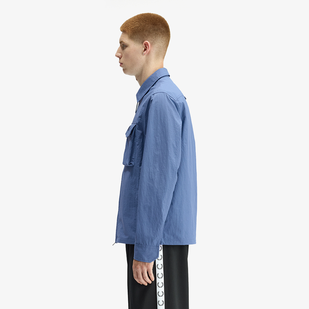 프레드페리 립스탑 포켓 오버셔츠 에이스 블루(Fred Perry Ripstop Pocket Overshirt ACE Blue) - 2