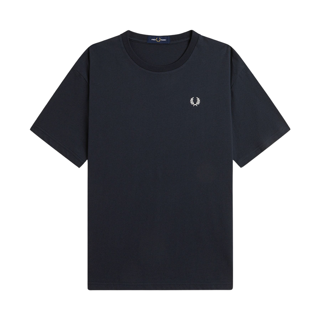 프레드페리 우먼즈 크루넥 티셔츠 네이비(Fred Perry Crew Neck T-Shirt Navy)