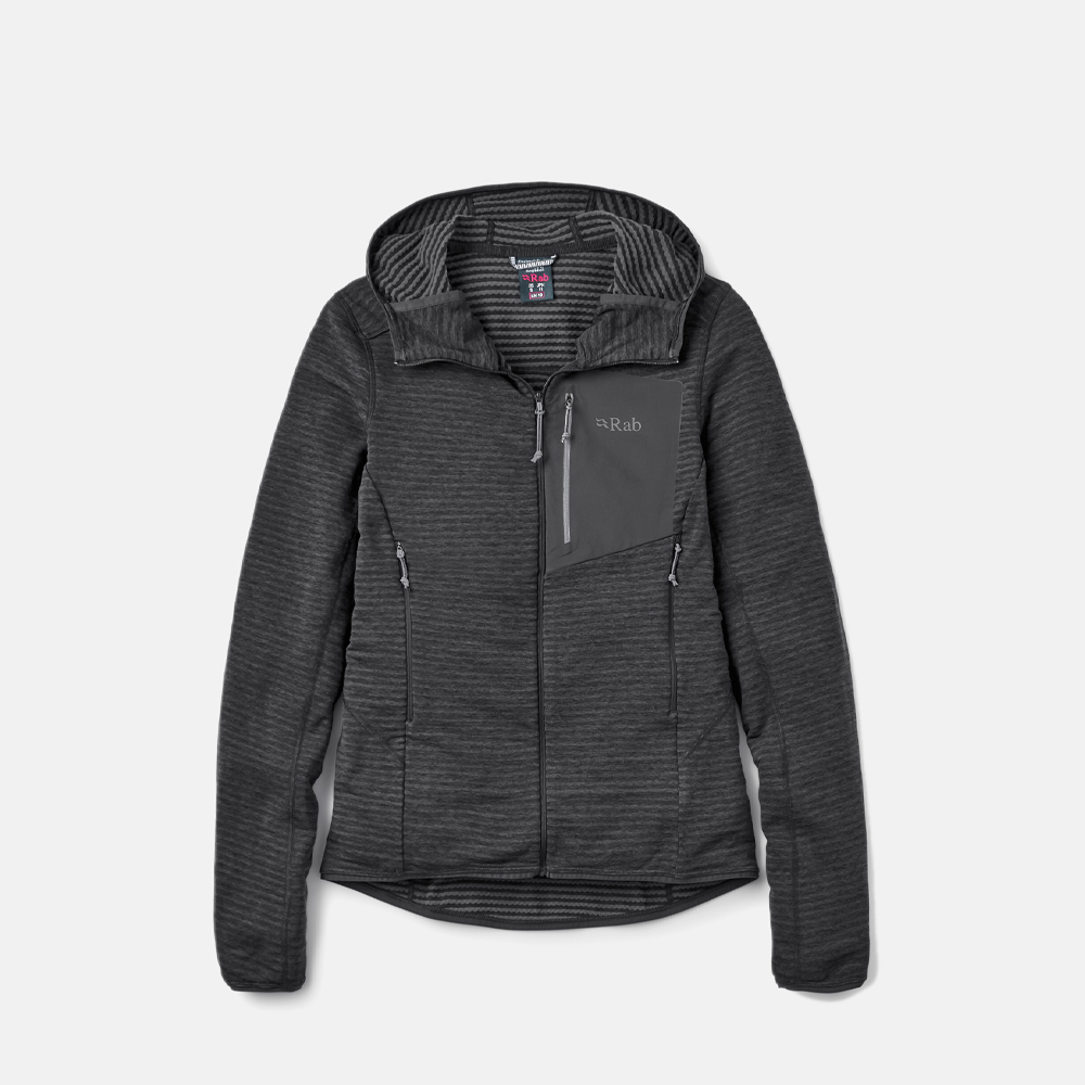 랩 어센더 라이트 후디 여 블랙(Rab Ascendor Light Hoody Wmns Black) - 2