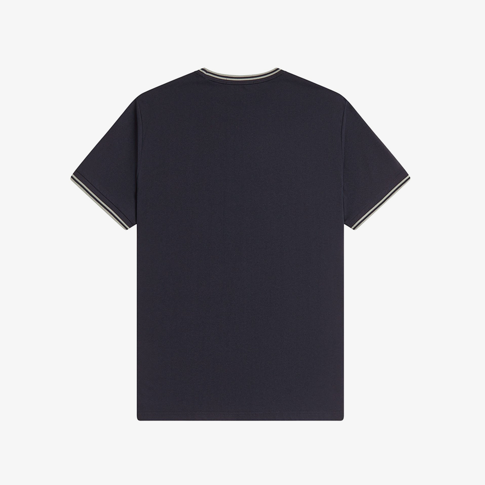 프레드페리 트윈 팁 티셔츠 네이비 시그래스(Fred Perry Twin Tipped T-Shirt Navy Seagrass) - 6
