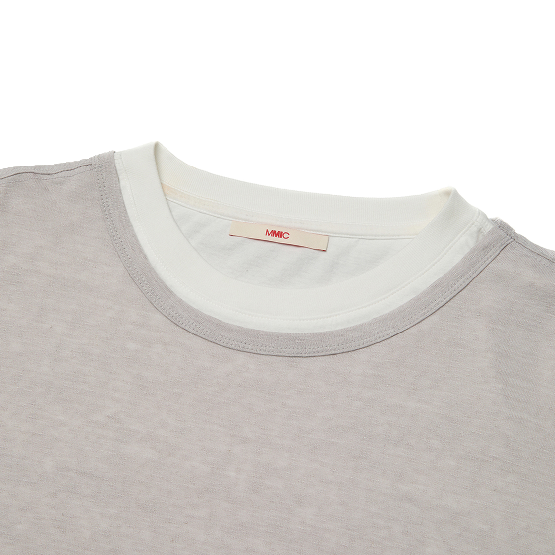 엠엠아이씨 오버레이 롱슬리브 그레이(MMIC Overlay Longsleeve Gray) - 2