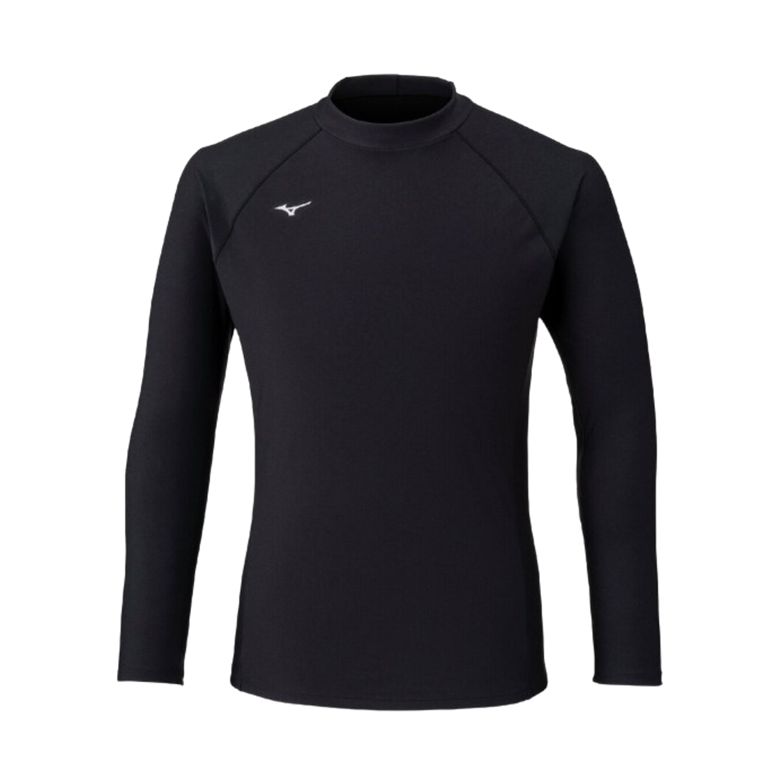 N2JCDA0309 Mizuno Long Sleeve Rash Guard Black