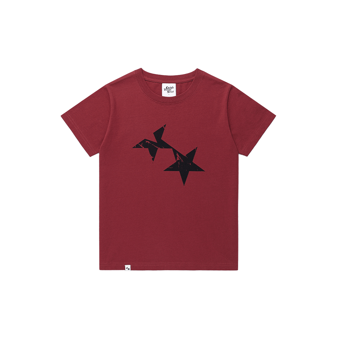 카비시 W 트윈 스타 숏슬리브 티셔츠 버건디(CAVISH W Twin Star SS Tee Burgundy)