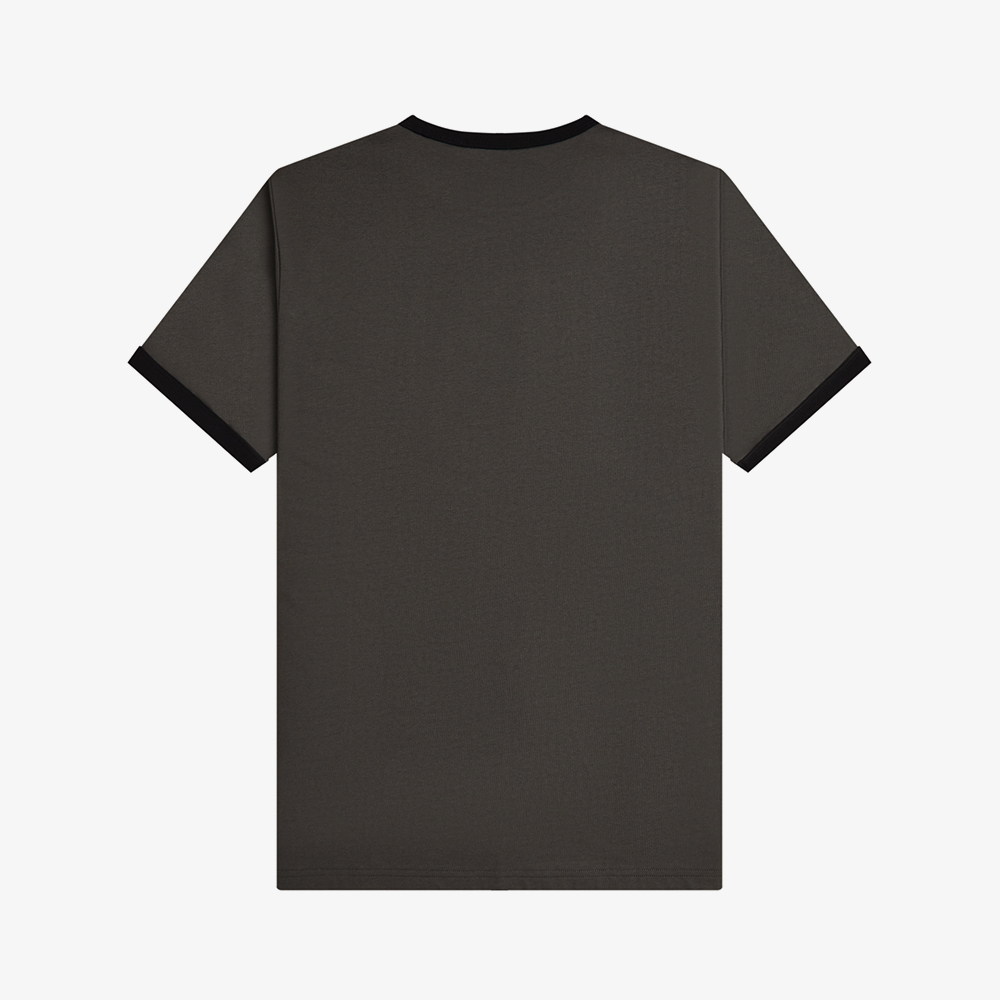 프레드페리 링어 티셔츠 필드그린 블랙(Fred Perry Ringer T-Shirt Field Green Black) - 6